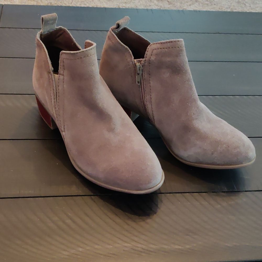 Suede Booties - image 1